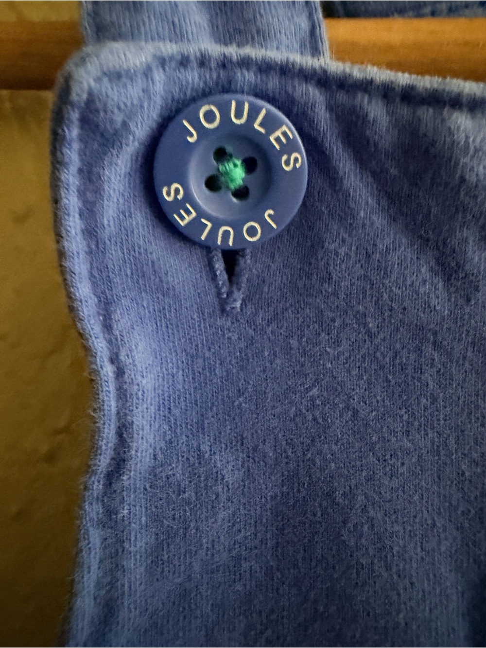 Joules Royal Blue Crocodile Appliqué Short Overalls - Picture 5 of 5